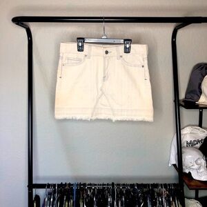 CITIZENS of Humanity by Jerome Dahan Destroyed Spike MohawkSkull Denim Skirt